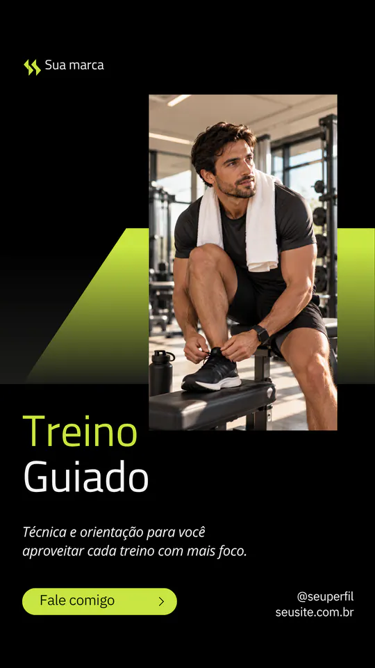 Arte 32 — Personal — template editável no Canva