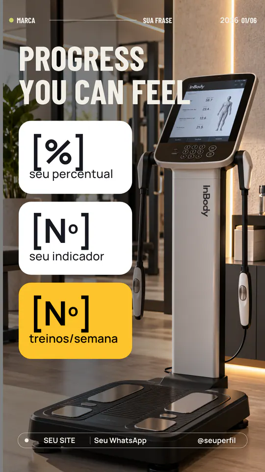 Arte 27 — Gym Fitness — template editável no Canva