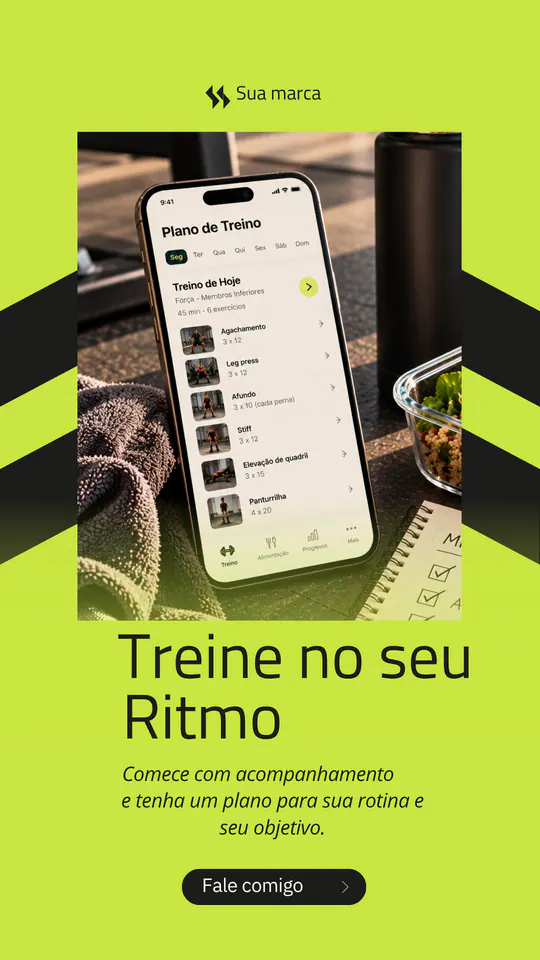 Arte 35 — Personal — template editável no Canva